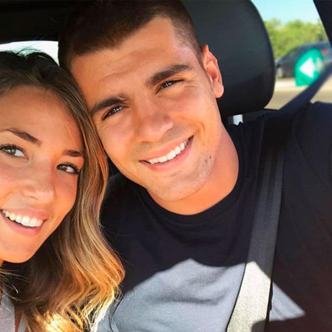 La última prueba de amor de Álvaro Morata a Alice Campello ¡en forma de tatuaje!