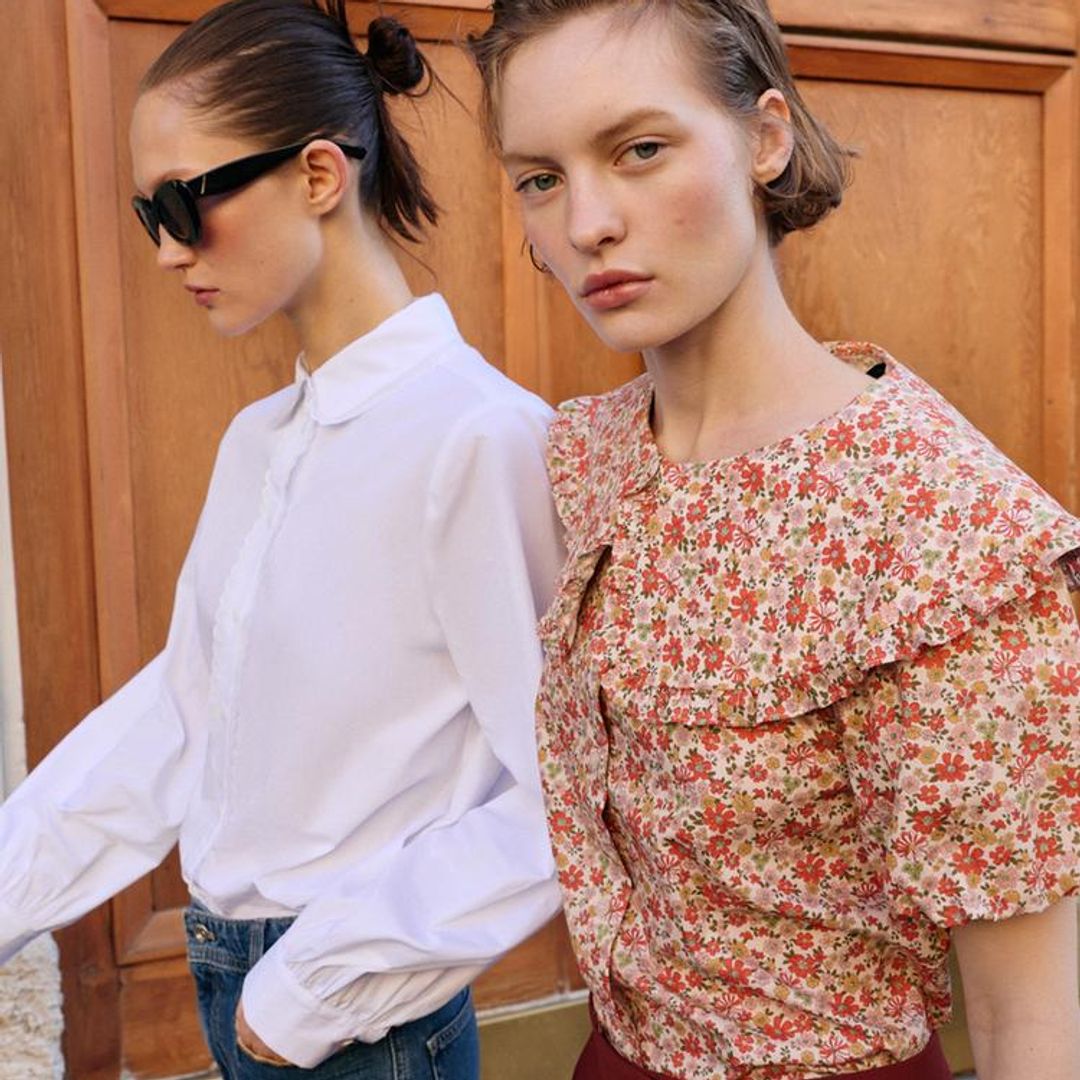 Estas camisas románticas con cuellos especiales van a elevar todo tu armario de entretiempo