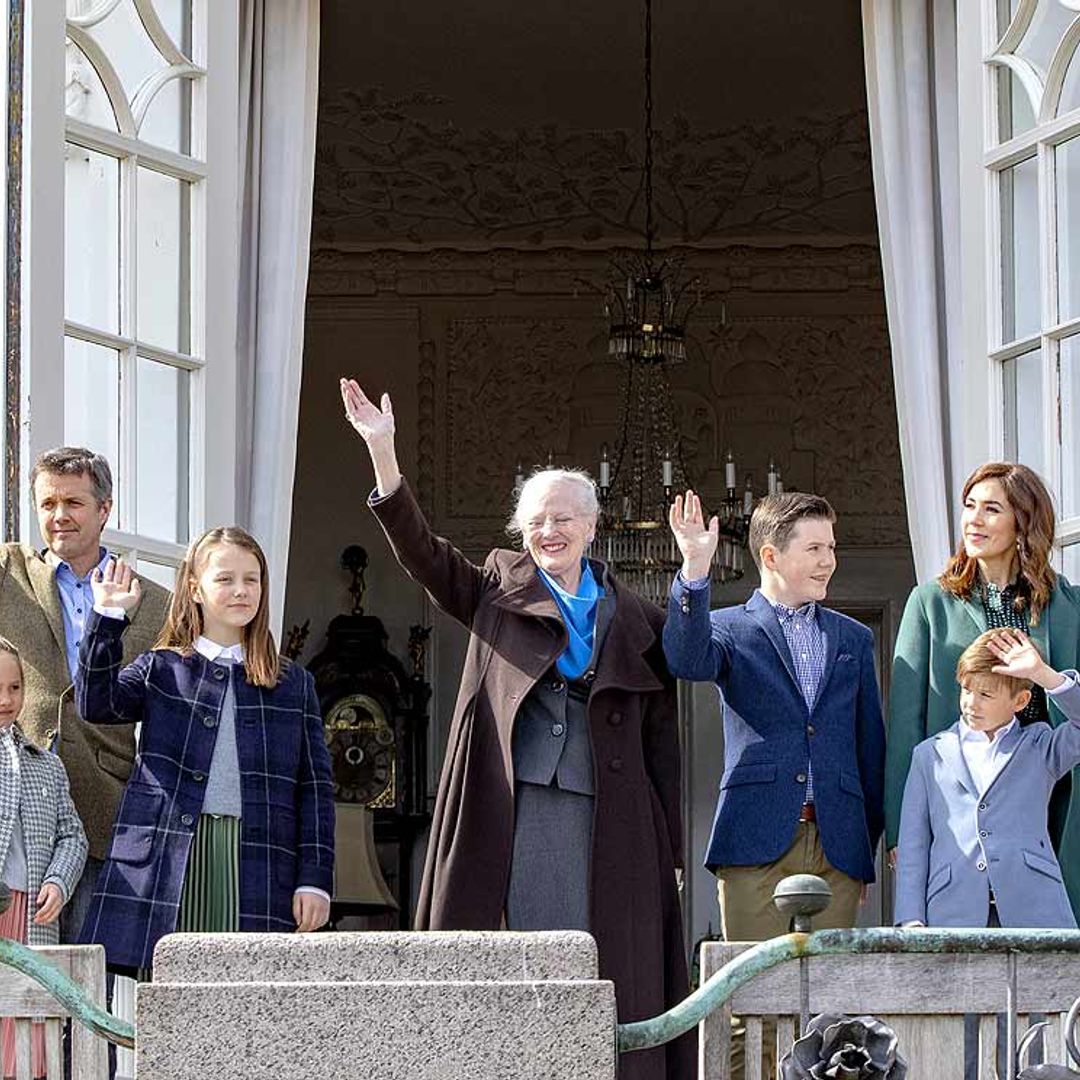 Los nietos de Margarita de Dinamarca enamoran en el 79 cumpleaños de la Reina