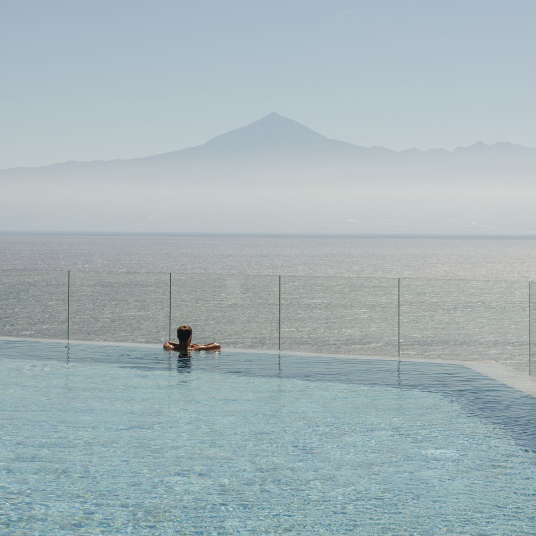 Piscina infinita del Bancal Hotel & Spa, La Gomera, Canarias
