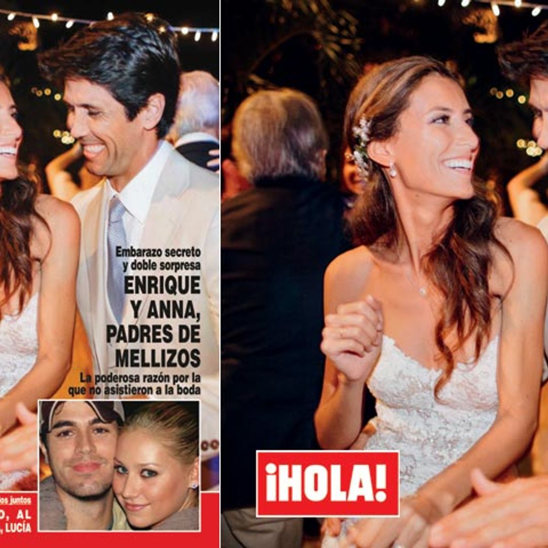 En ¡HOLA!, Ana Boyer y Fernando Verdasco, divertidos y enamorados en la fiesta de su boda