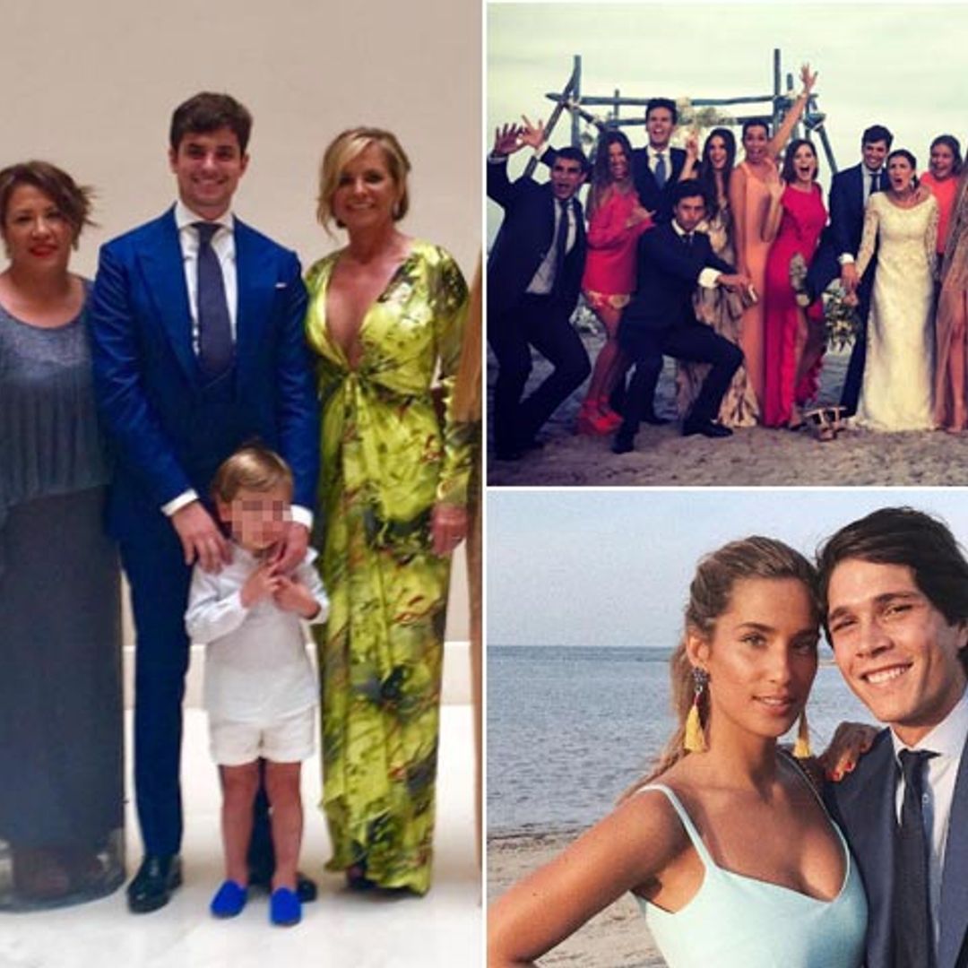 La romántica boda en la playa de Álvaro González, el hijo pequeño de Michel