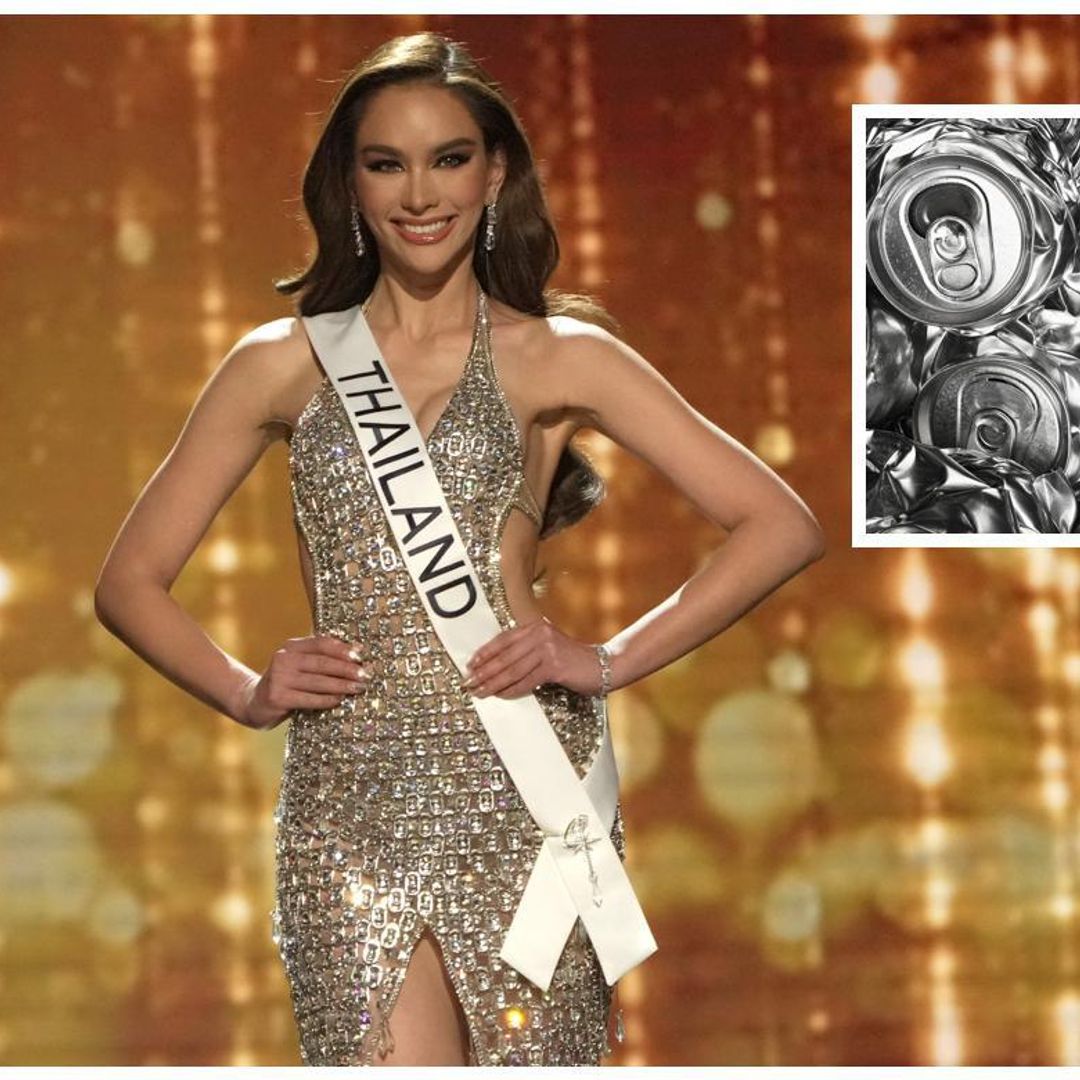 La conmovedora historia del vestido de Miss Tailandia con latas recicladas
