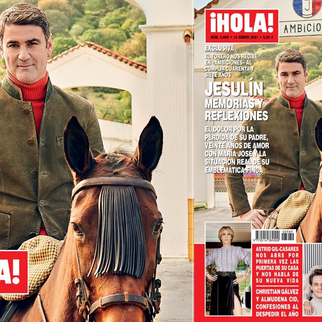 Exclusiva en ¡HOLA!: Jesulín, memorias y reflexiones