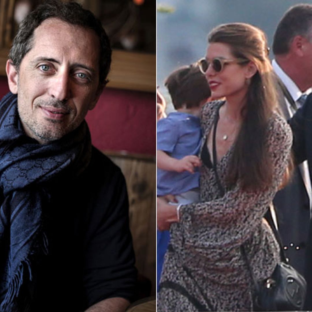 Gad Elmaleh cuenta cómo vive su relación con Carlota Casiraghi y su hijo Raphaël