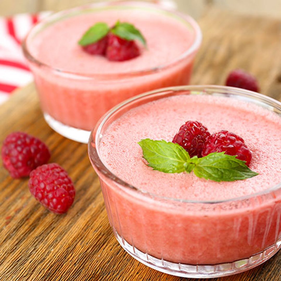 'Mousse' de frutos rojos