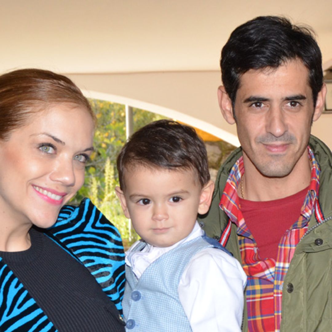 Víctor Janeiro y Beatriz Trapote celebran el primer cumpleaños de su hijo