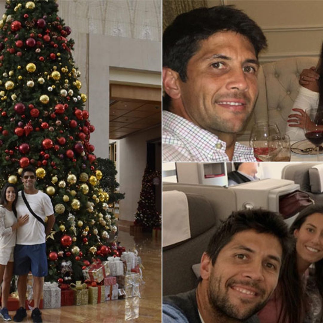 Ana Boyer y Fernando Verdasco, calurosas Navidades en familia