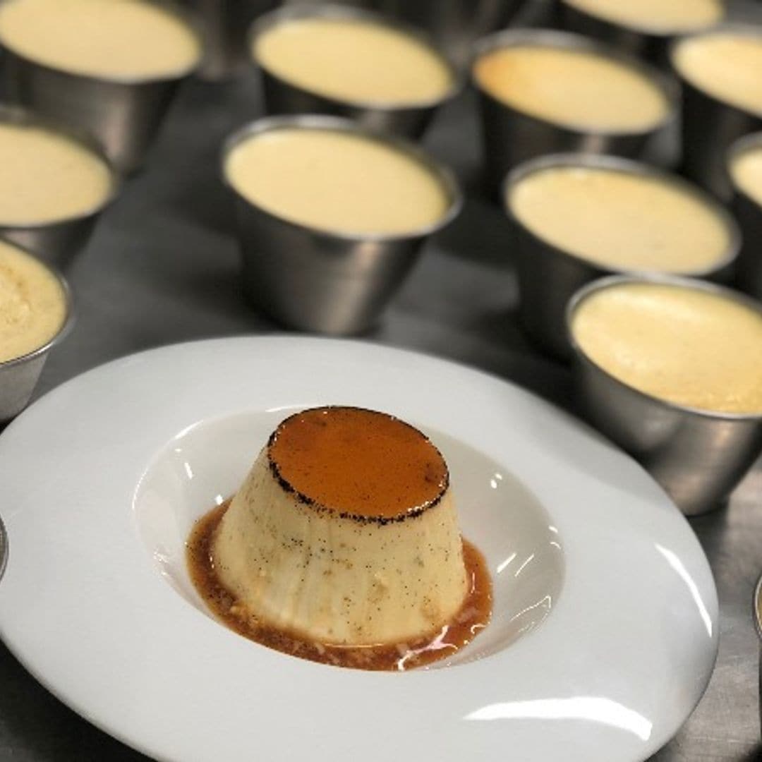 Flan de queso