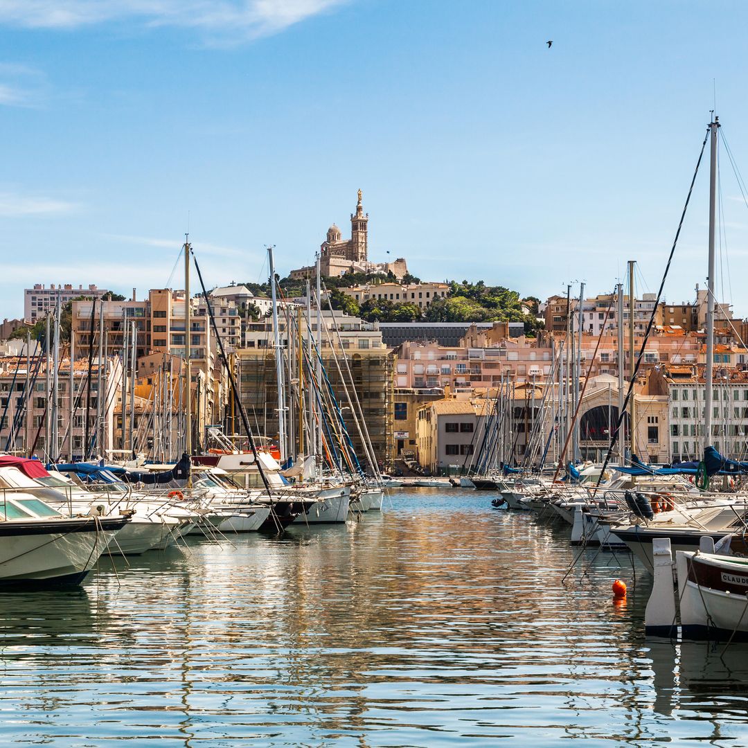 Panorámica del puerto de Marsella