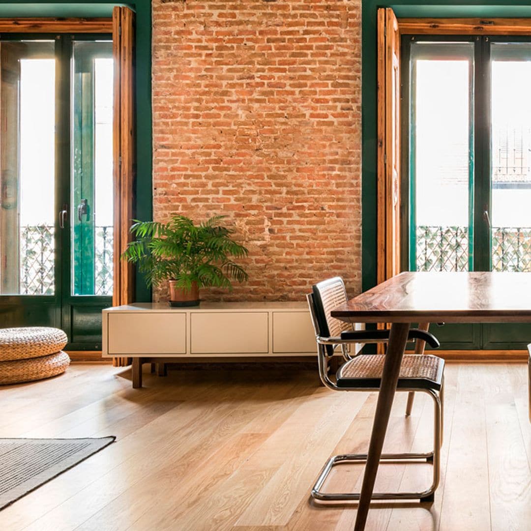 Este piso centenario, en el barrio madrileño de Malasaña, luce un estilo industrial muy 'chic'