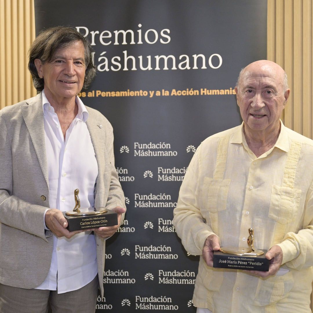 Carlos López-Otín, referente en biomedicina, y José María Pérez 'Peridis', arquitecto y divulgador cultural, reconocidos por su compromiso social