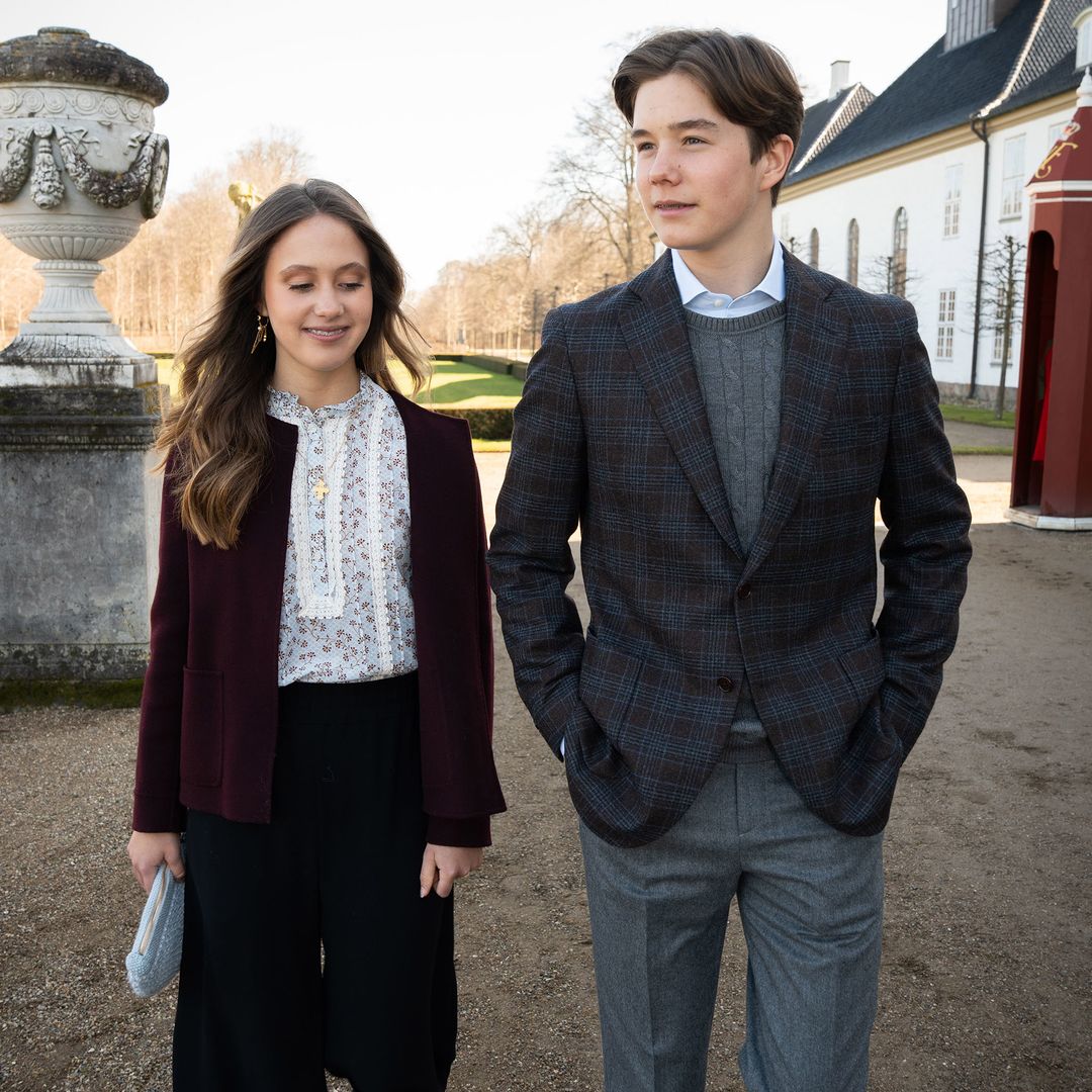 Las imágenes nunca vistas de Vincent y Josephine: el gesto más personal de Federico y Mary antes de su confirmación