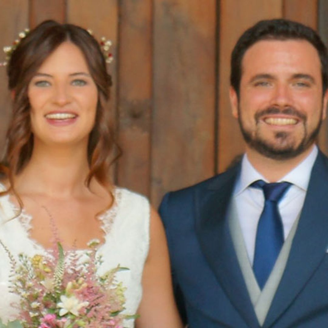 La boda entre viñedos riojanos de Alberto Garzón y Anna Ruiz