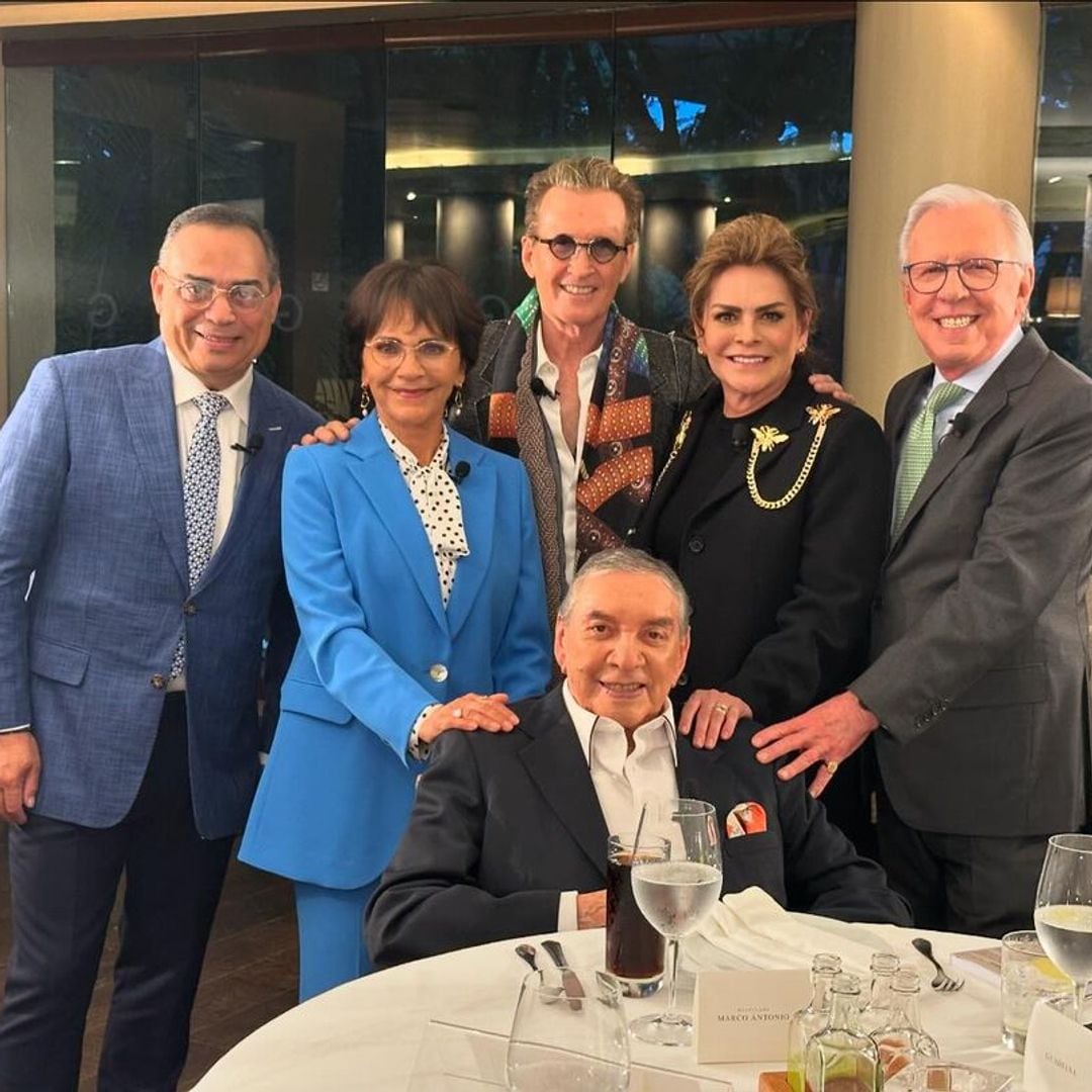 La inesperada reunión de Pati Chapoy con Mara Patricia Castañeda y Joaquín López Dóriga