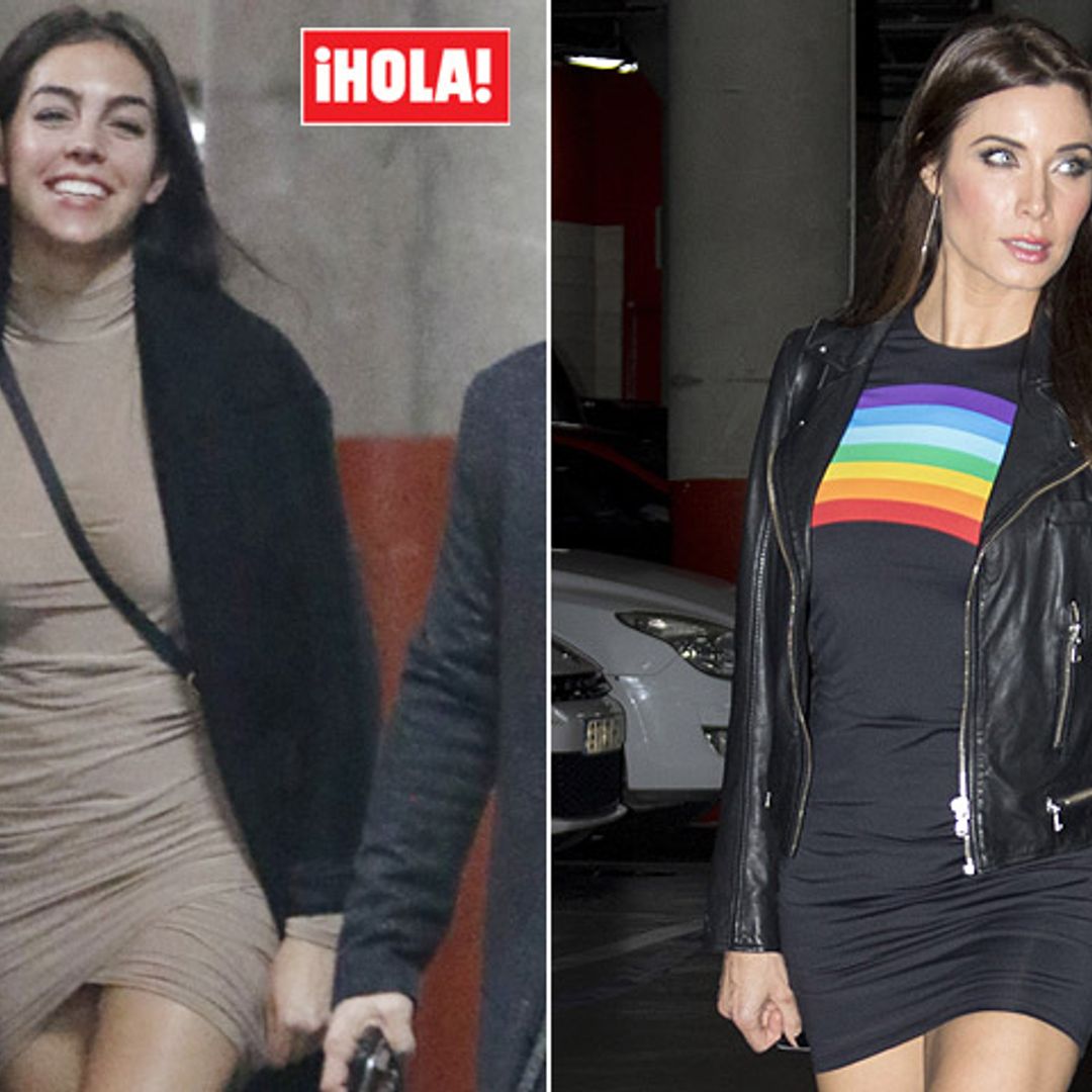 Pilar Rubio y Georgina Rodríguez visten igual