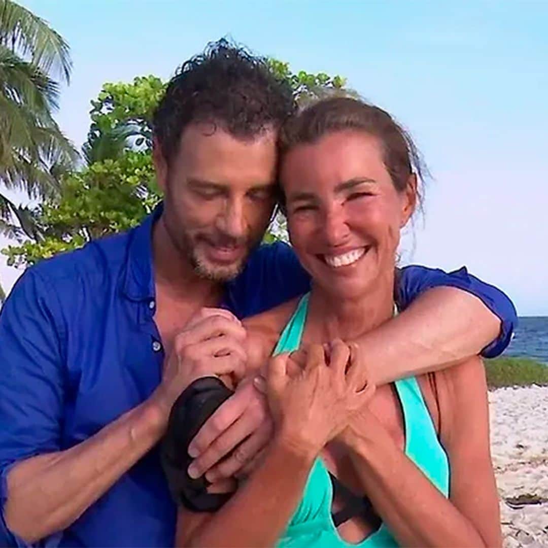 El romántico reencuentro de Arantxa del Sol y su marido Finito de Córdoba en 'Supervivientes'