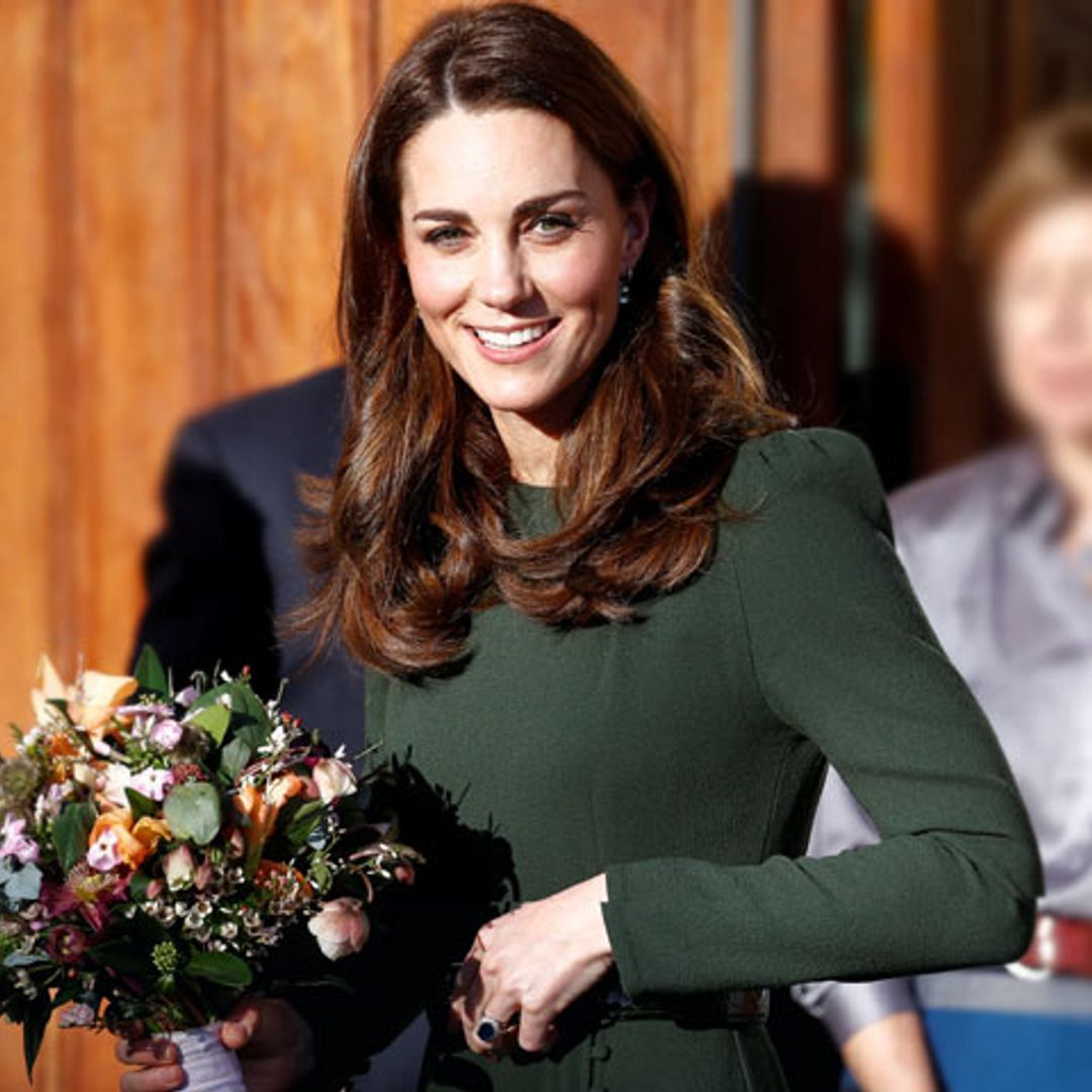 Kate Middleton rescata su vestido verde con mensaje poderoso