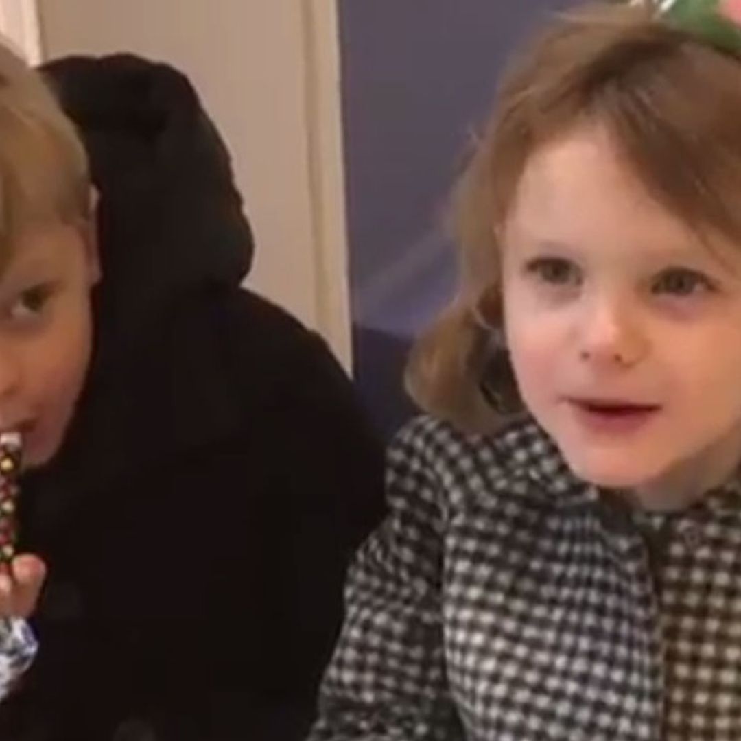 ¡Jacques y Gabriella cumplen cinco años! El mensaje con el que se han acordado de su abuela