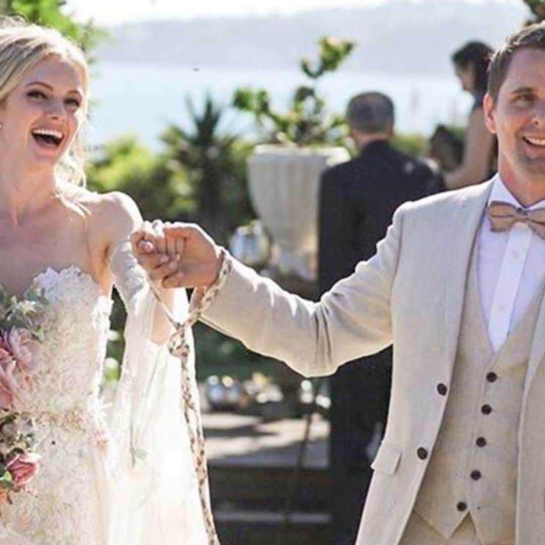 La espectacular boda de Matt Bellamy, líder de 'Muse', y Elle Evans en Malibú