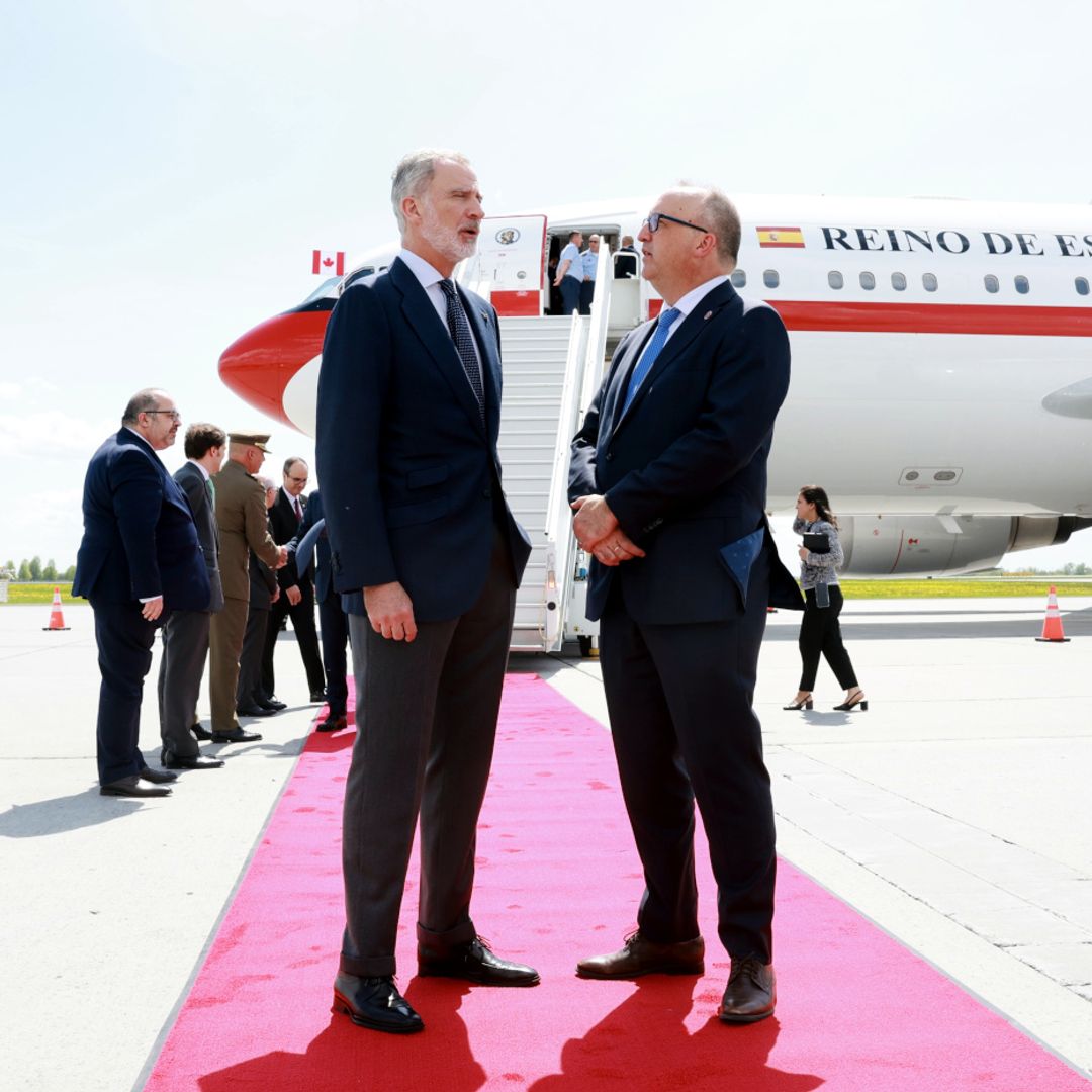 El rey Felipe ya está en Canadá, su viaje más especial: dos ciudades y un esperadísimo reencuentro