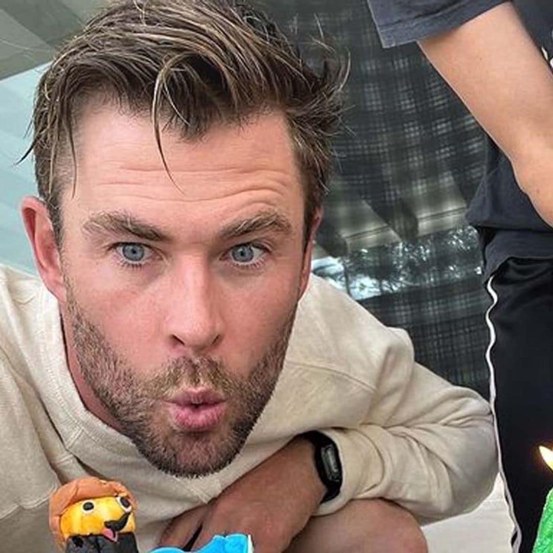 El regalo de los hijos de Chris Hemsworth que le ha dejado con la boca abierta