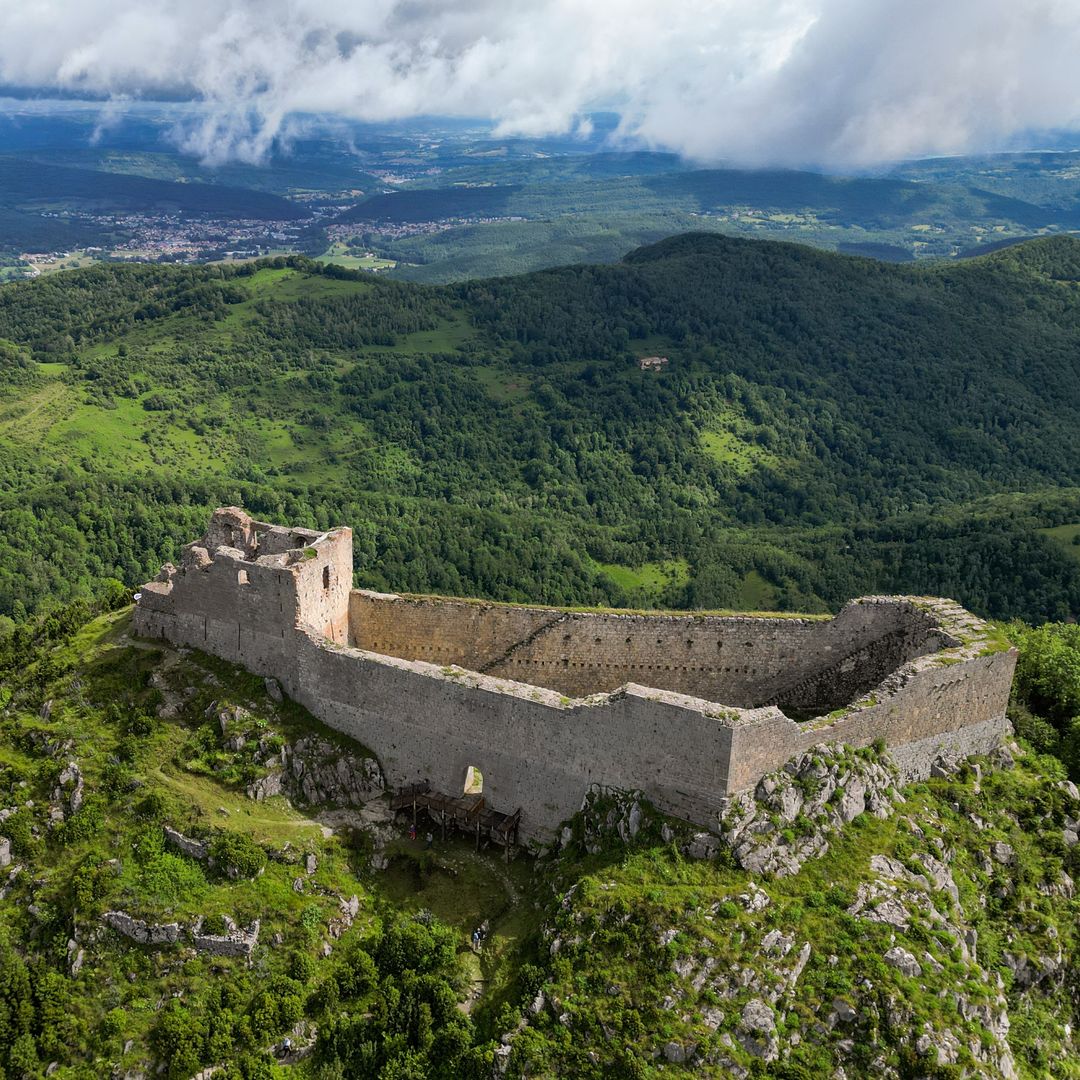 Castillo de Montségur, Patrimonio de la Humanidad, Francia