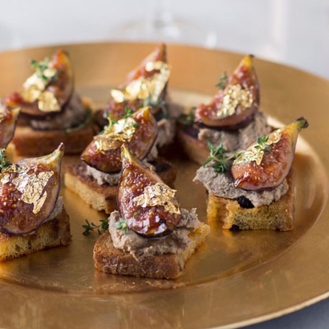 Paté de anchoas con higos