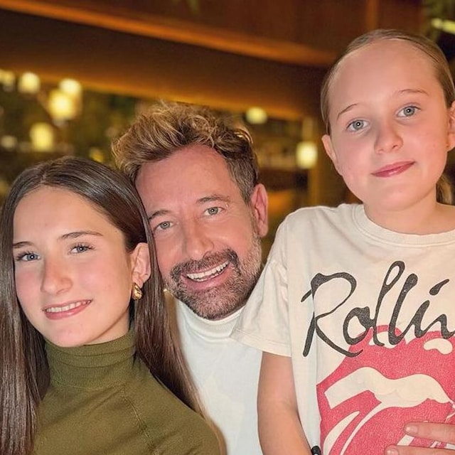 gabriel soto con sus hijas elissa y miranda