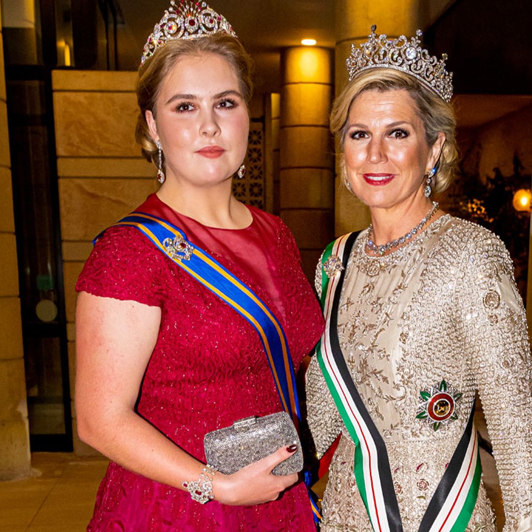 Las anécdotas de moda vistas en la boda de Hussein de Jordania: de Máxima y Amalia a Rania