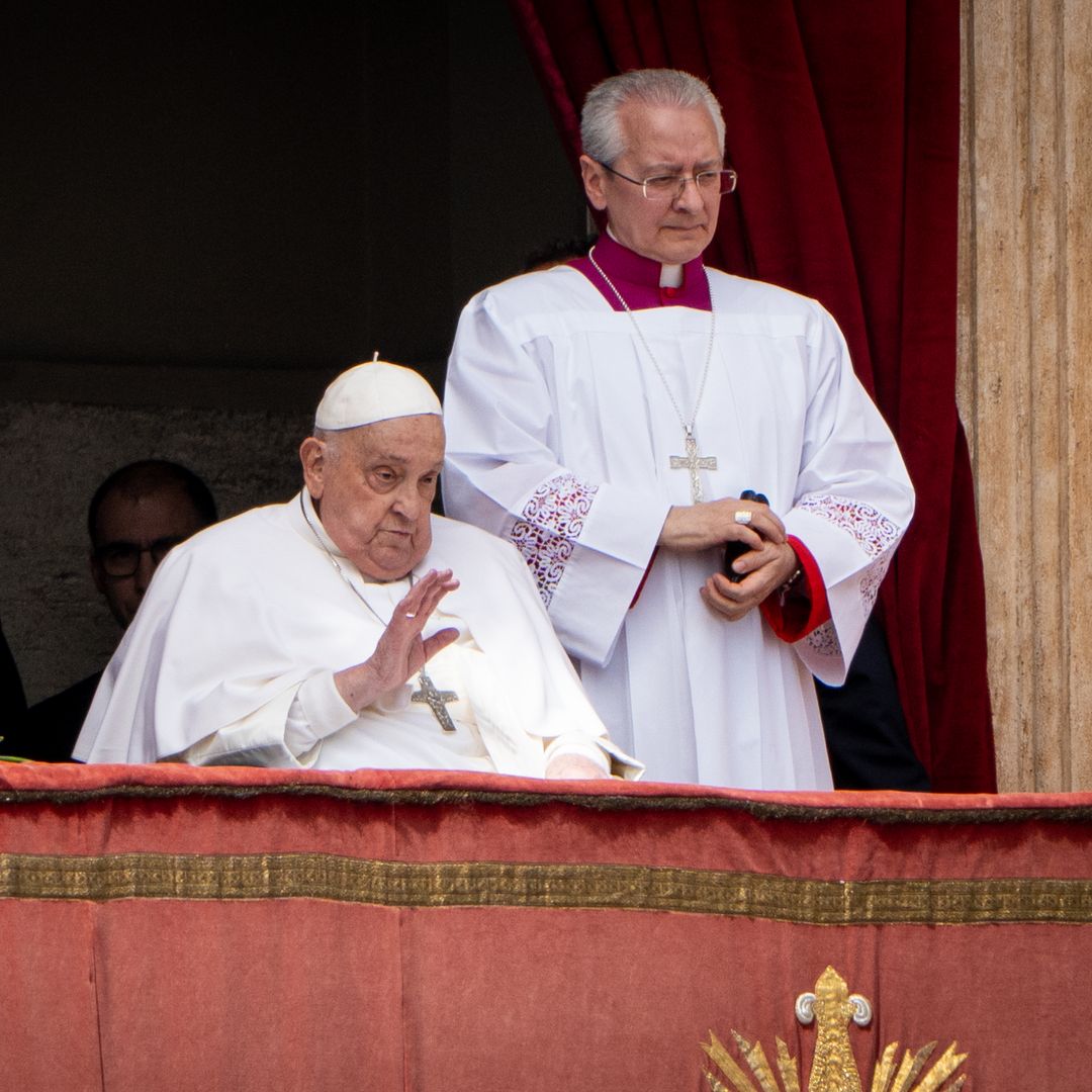 Las últimas imágenes del santo padre durante su bendición 'Urbi et Orbi'