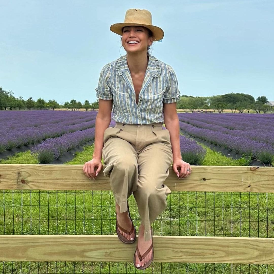 Jennifer Lopez disfrutando del 4 de julio de 2023 en Los Hamptons