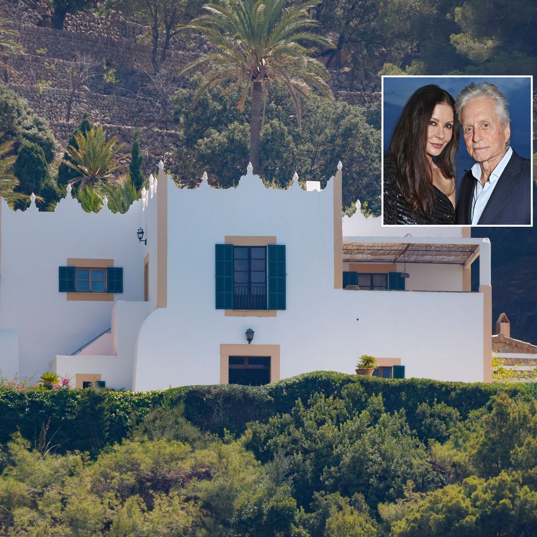 La espectacular casa de Michael Douglas y Catherine Zeta-Jones en Mallorca: una finca histórica con esencia mediterránea y vistas infinitas