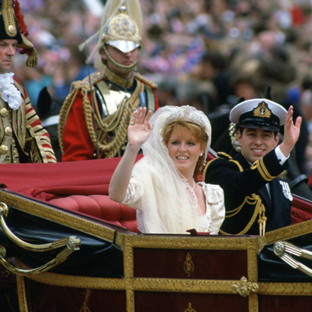 En vídeo: recuerda la boda del príncipe Andrés y Sarah Ferguson