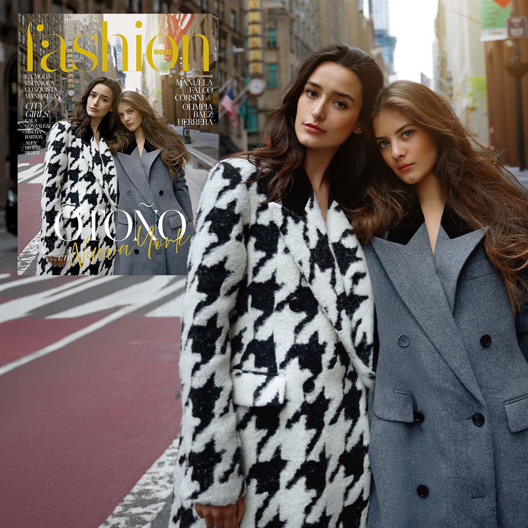 AVANCE: Olimpia Báez Herrera y Manuela Falcó Corsini, portada de FASHION octubre, posan juntas por primera vez y nos descubren su Nueva York favorito