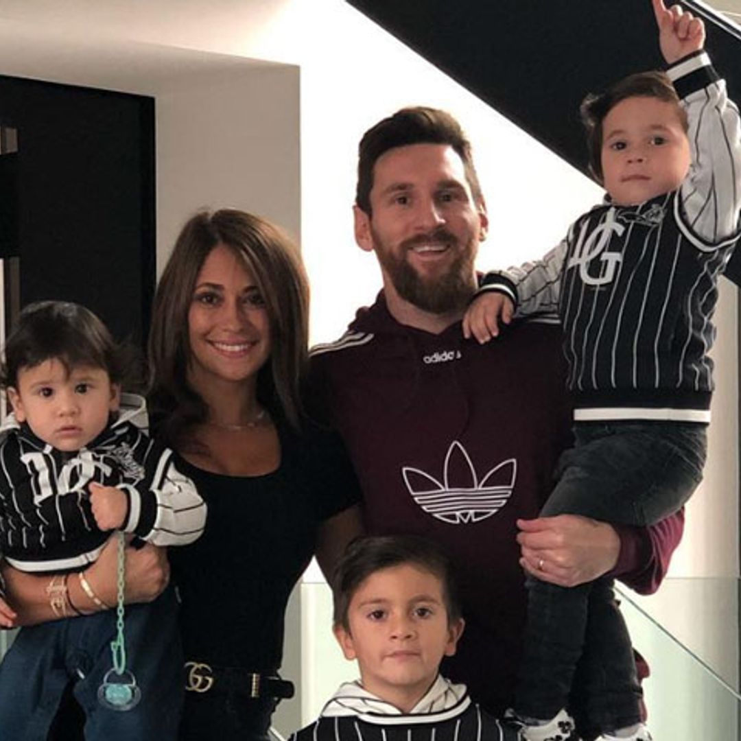 ¡Todo un 'showman'! Antonela Roccuzzo presume de su hijo Mateo cantando 'El Zorro'