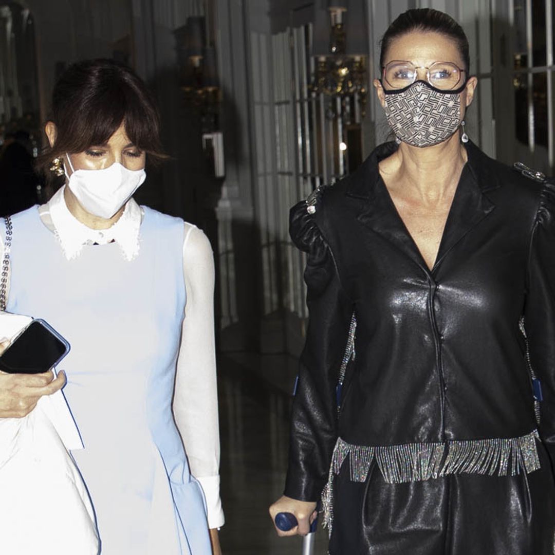 Anne Igartiburu aparece con muletas en la cuenta atrás de las campanadas, ¿qué le ha pasado?