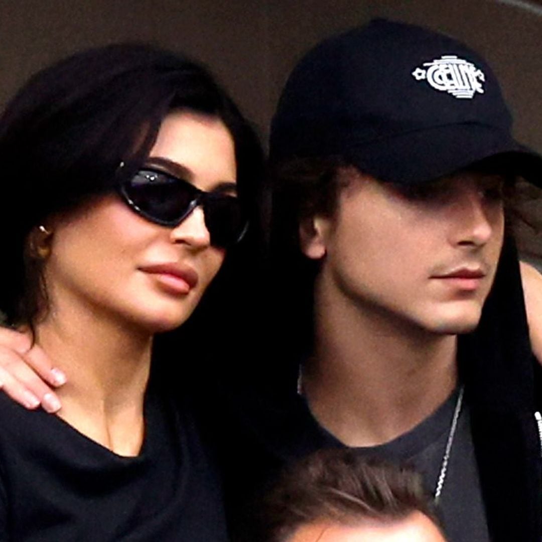 Las primeras fotografías de Kylie Jenner y Timothée Chalamet presumiendo su relación en público