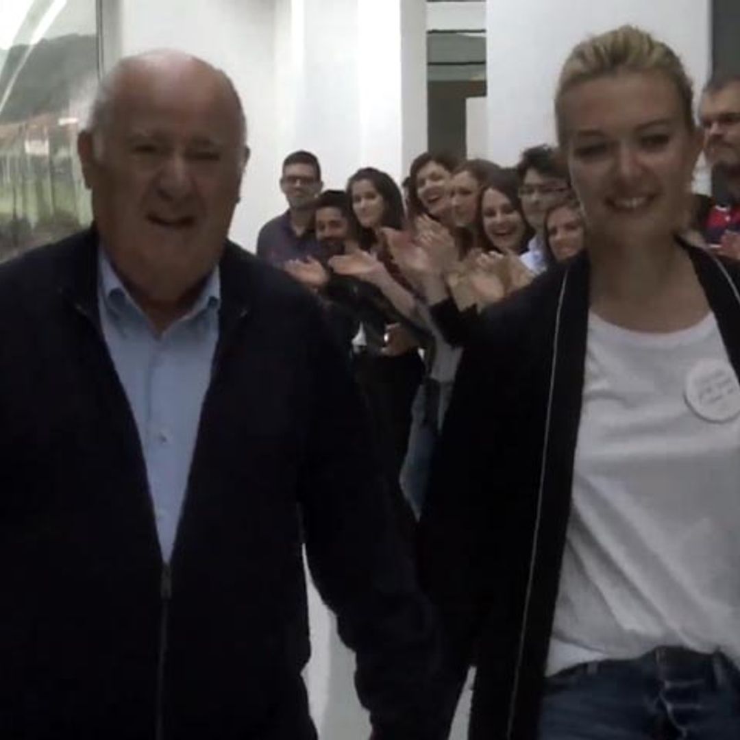 La espectacular sorpresa que hizo llorar a Amancio Ortega por su 80 cumpleaños