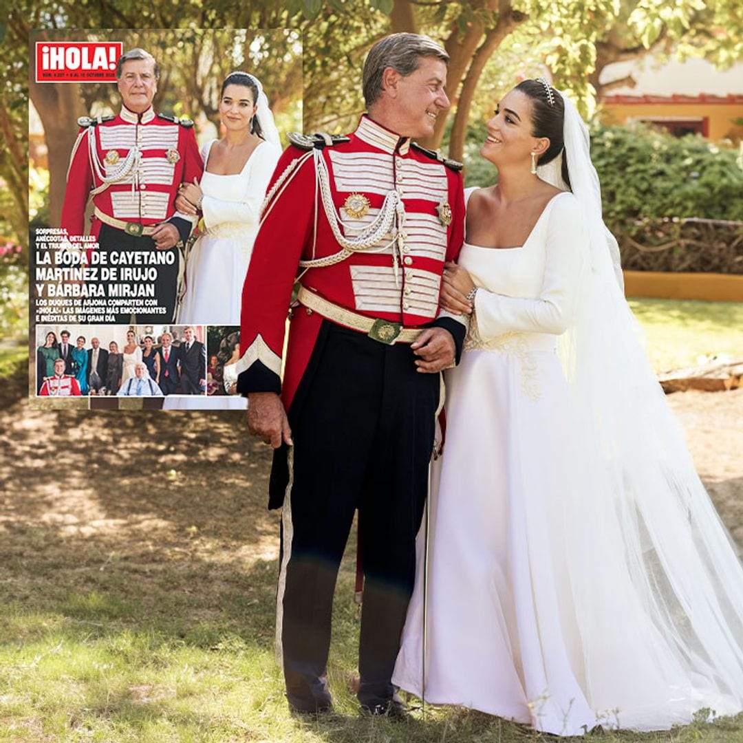 Cayetano Martínez de Irujo y Bárbara Mirjan comparten con ¡HOLA! las imágenes más emocionantes e inéditas de su boda