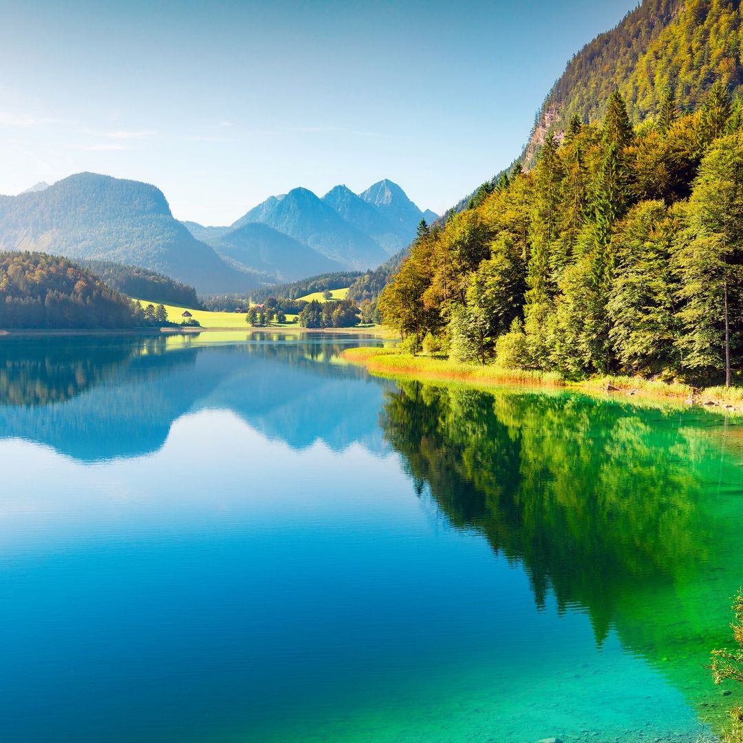 lago Fuschlsee, cerca de Salzburgo, Austria