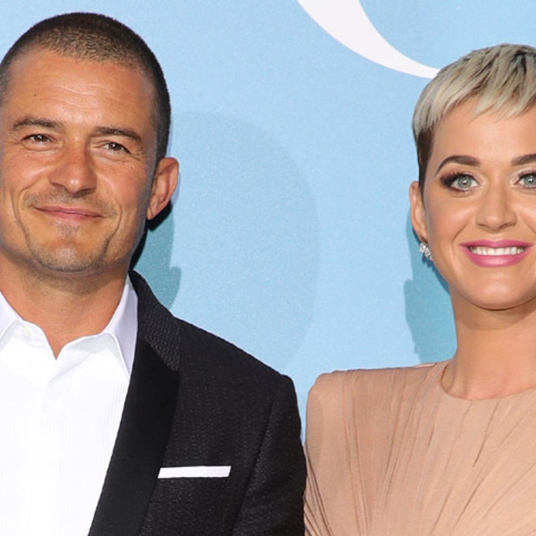 Orlando Bloom y Katy Perry, primer posado como pareja ante la Familia Real de Mónaco