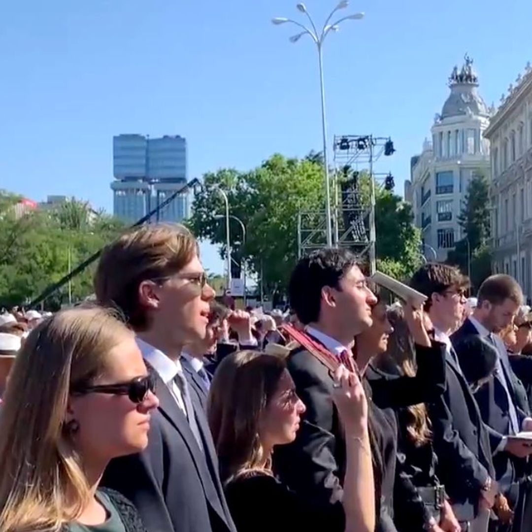 De Jorge Navalpotro a Olympia Beracasa, las parejas de los sobrinos del rey Felipe debutan en un acto oficial