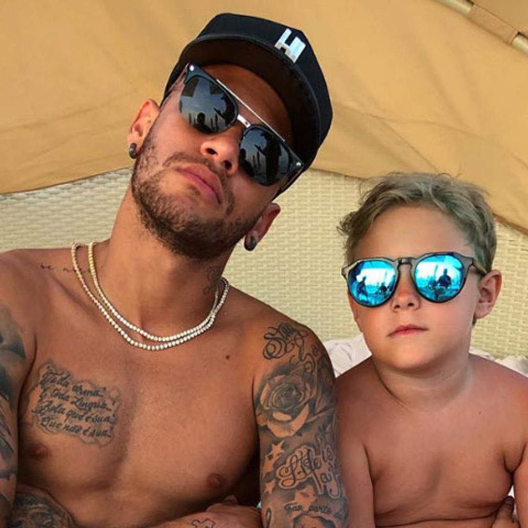 La sorpresa del hijo de Neymar por el Día del Padre en Brasil