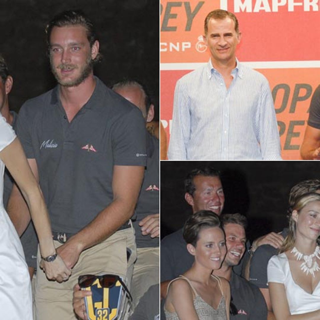 Beatrice Borromeo recupera la sonrisa junto a Pierre Casiraghi en Mallorca