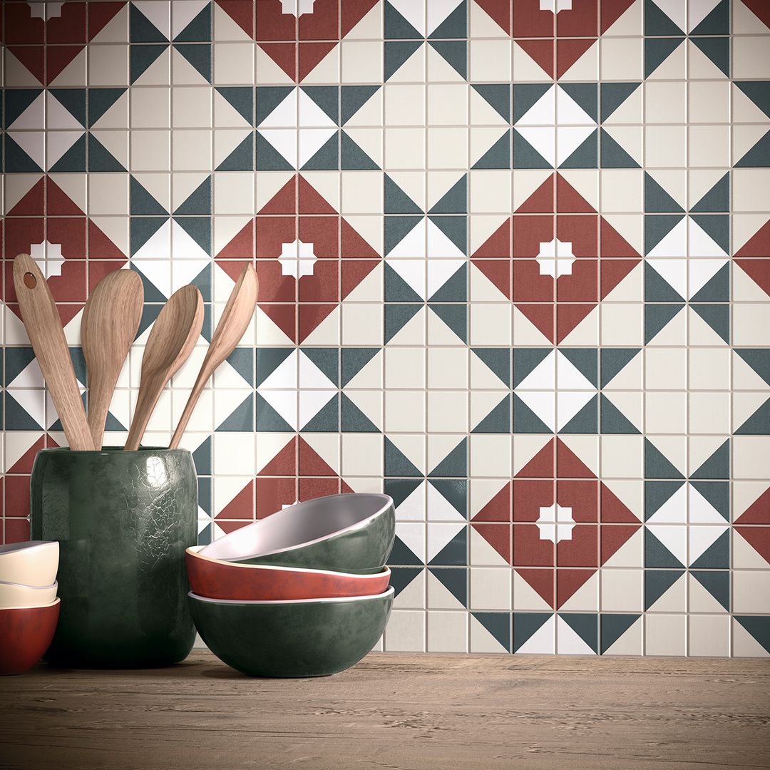 Azulejos Con Patrones De Tendencia