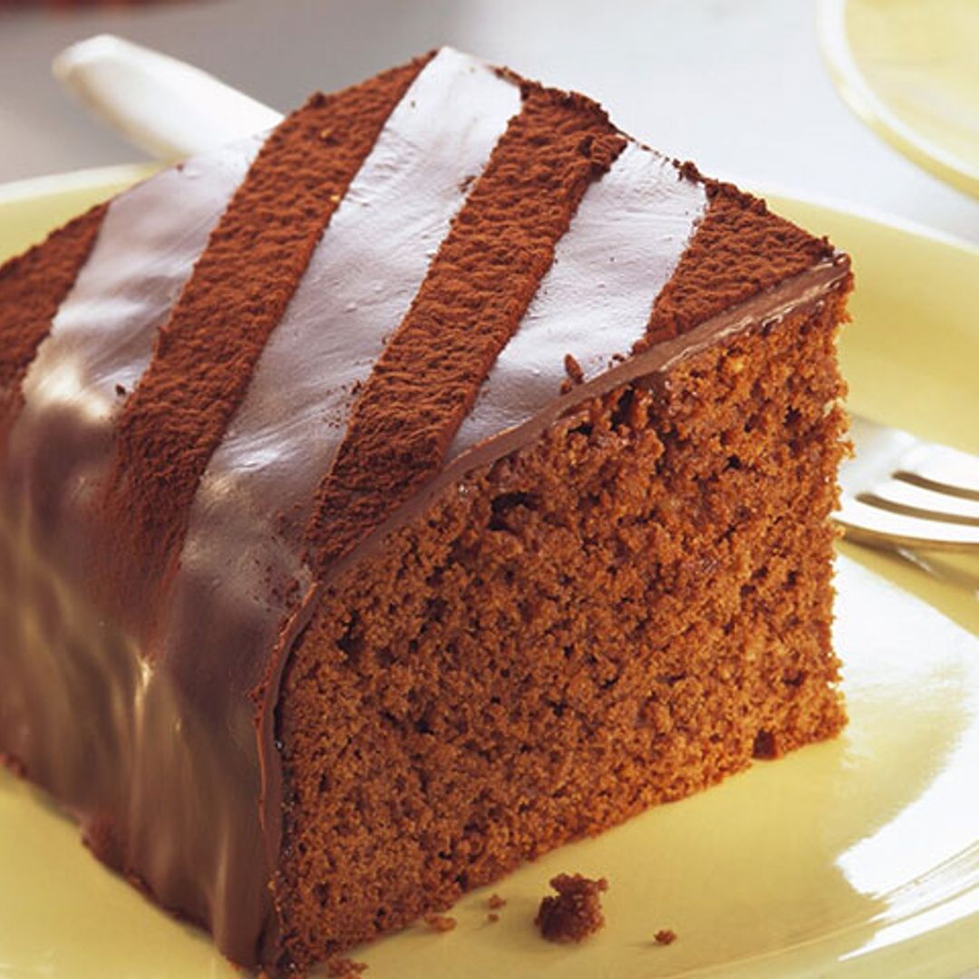 Bizcocho de chocolate y jengibre