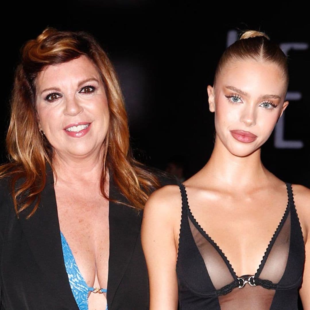 Daniela, la hija de Belinda Washington, cuya belleza ha impactado en la Fashion Week Madrid