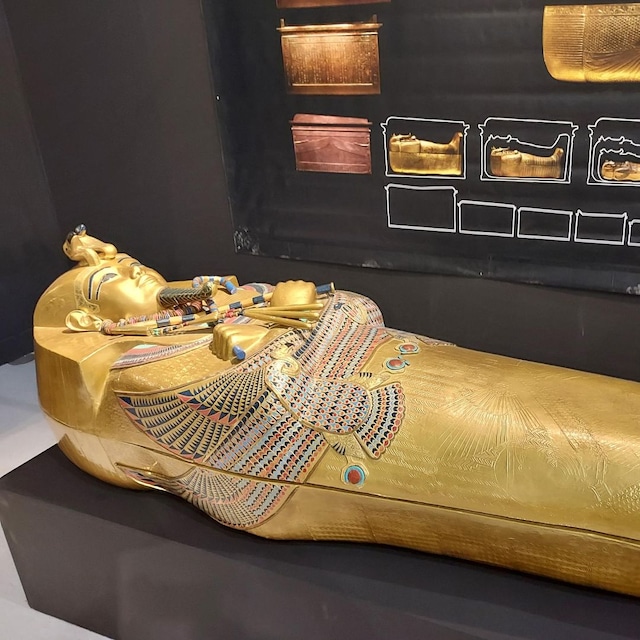 Exposición Tesoros de Egipto en CEART Fuenlabrada