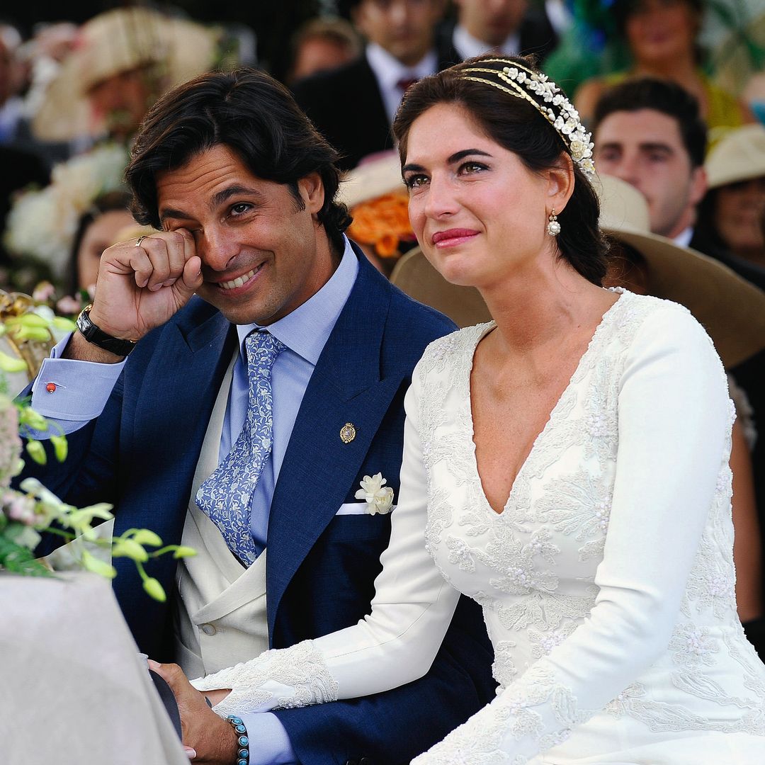 Franciso Rivera y Lourdes Montes el día de su boda civil en Ronda, en septiembre de 2013